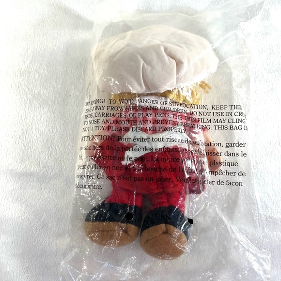 Plush Campbell Soup Kids Girl Chef 8" Doll Apron Hat Stuffed Toy Blonde NIP - Picture 2 of 6